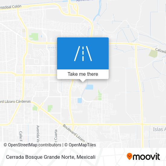 Cerrada Bosque Grande Norte map