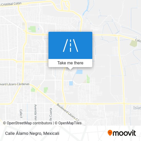 Calle Álamo Negro map