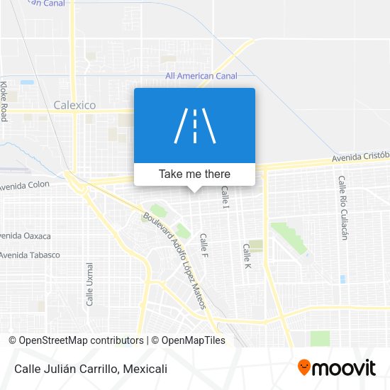 Calle Julián Carrillo map