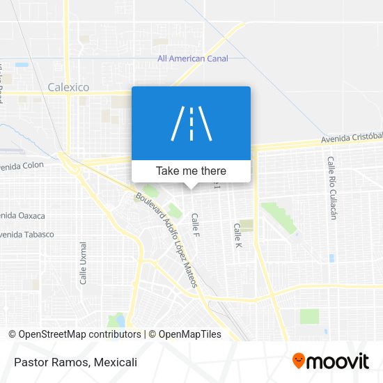 Mapa de Pastor Ramos