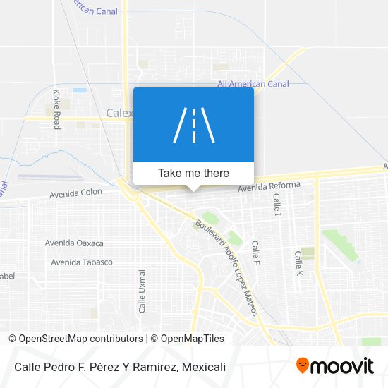 Calle Pedro F. Pérez Y Ramírez map