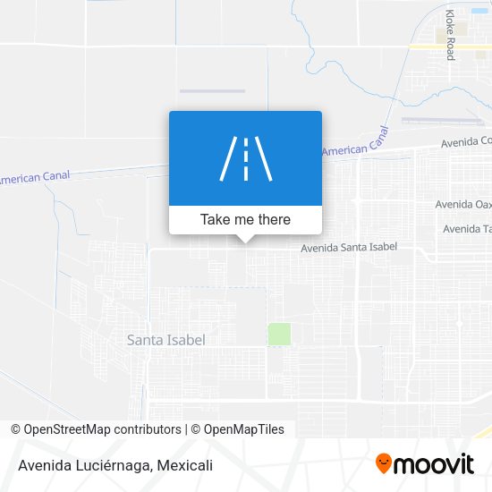 Avenida Luciérnaga map