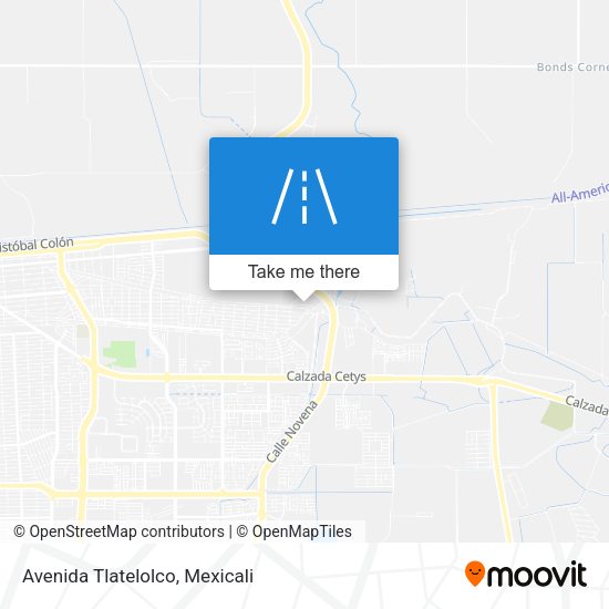 Mapa de Avenida Tlatelolco