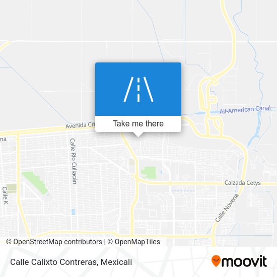 Calle Calixto Contreras map