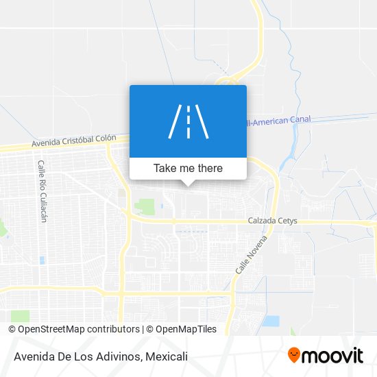 Avenida De Los Adivinos map