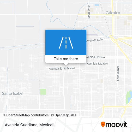 Mapa de Avenida Guadiana