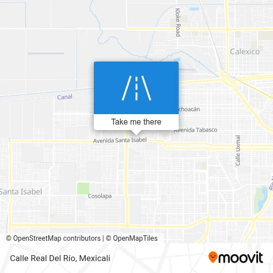 Calle Real Del Río map