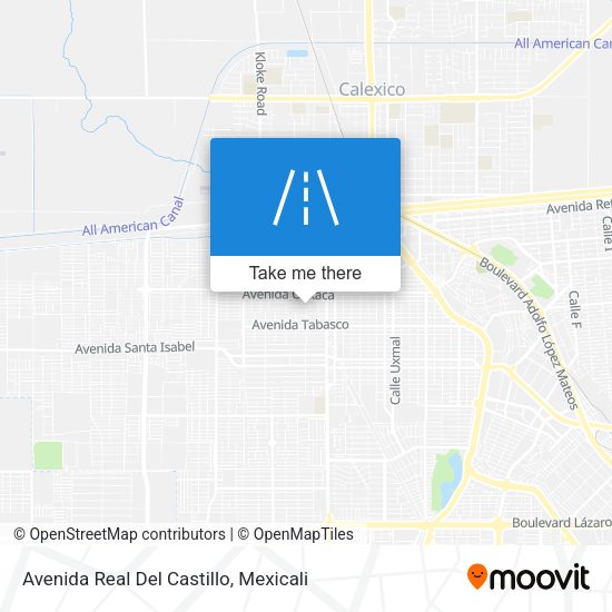 Mapa de Avenida Real Del Castillo