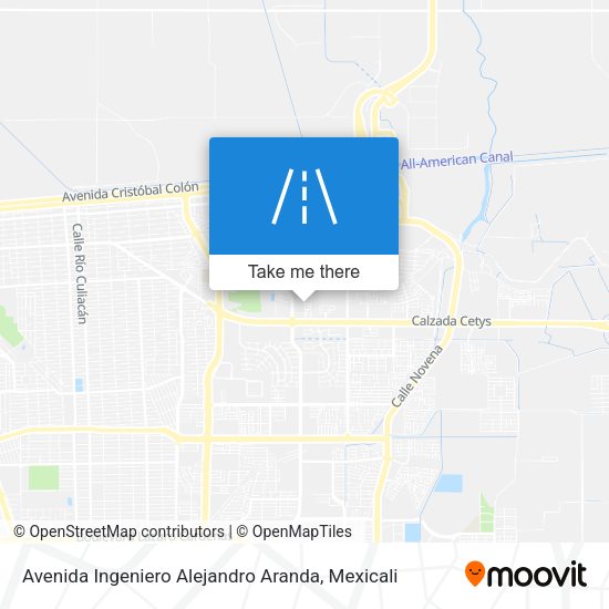 Avenida Ingeniero Alejandro Aranda map
