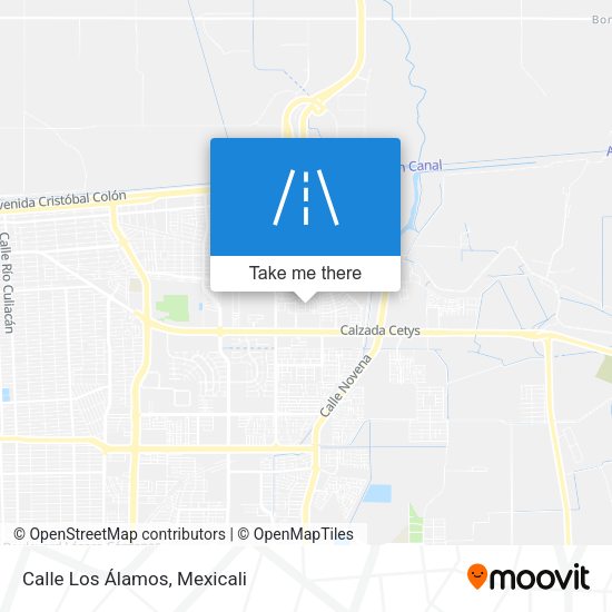 Mapa de Calle Los Álamos