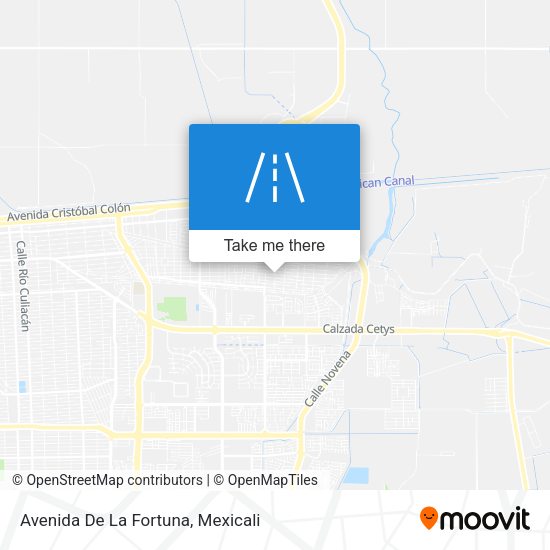 Avenida De La Fortuna map