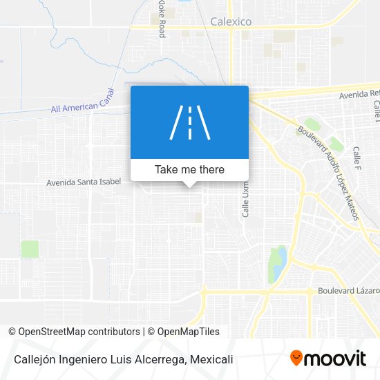 Callejón Ingeniero Luis Alcerrega map