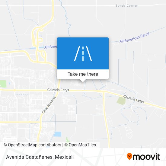 Mapa de Avenida Castañanes
