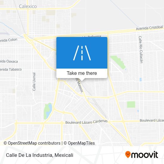 Calle De La Industria map