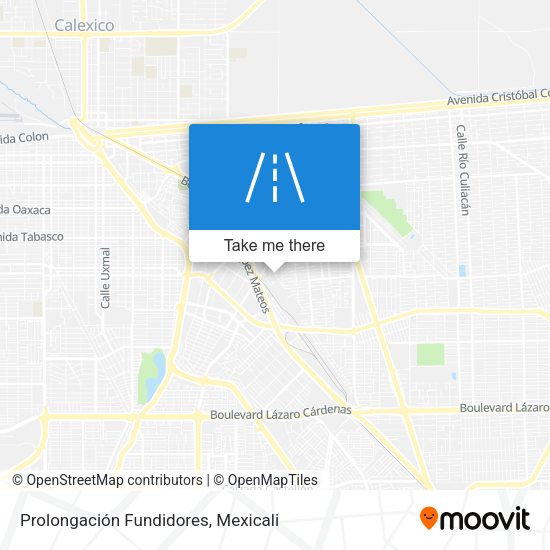 Mapa de Prolongación Fundidores