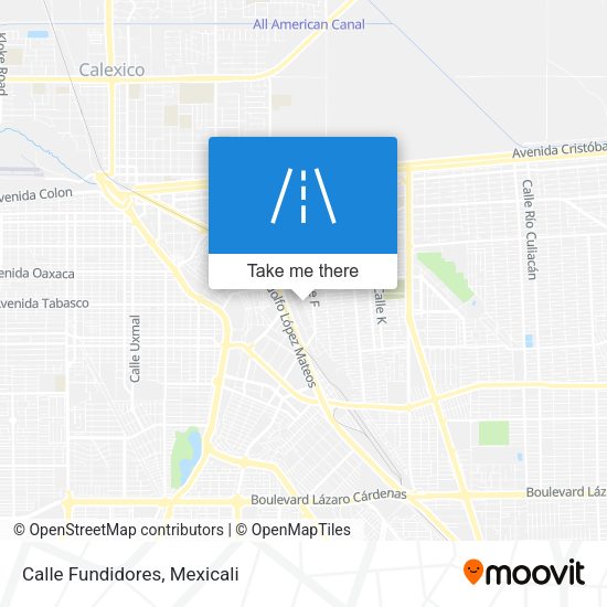 Mapa de Calle Fundidores
