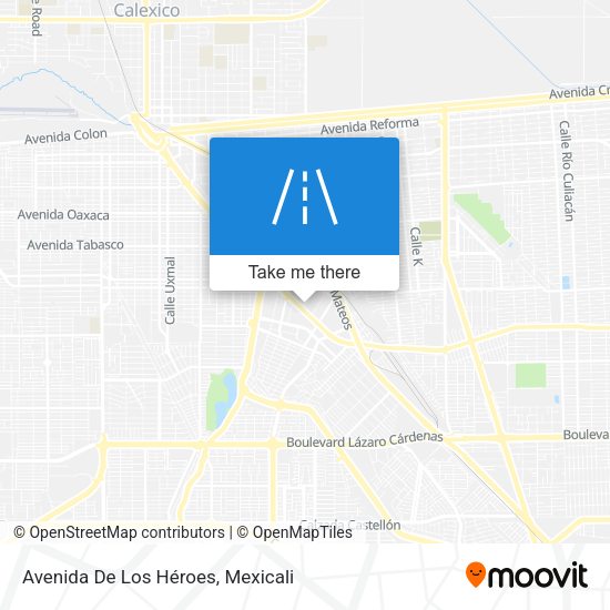 Avenida De Los Héroes map