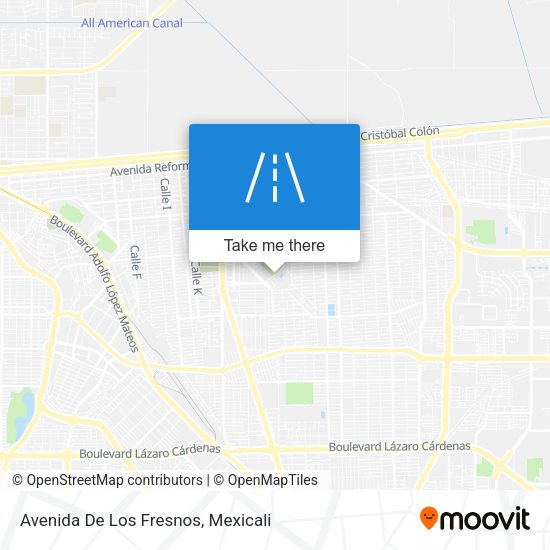 Mapa de Avenida De Los Fresnos
