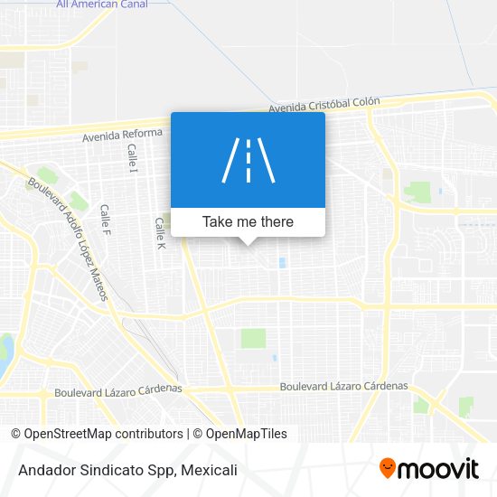 Andador Sindicato Spp map