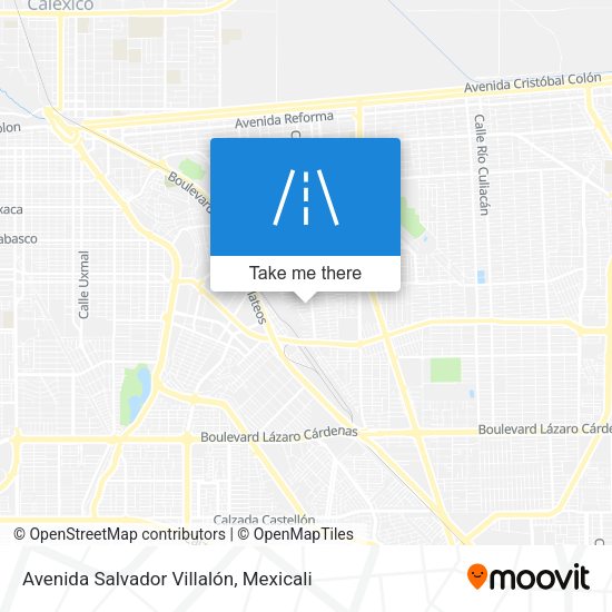 Mapa de Avenida Salvador Villalón