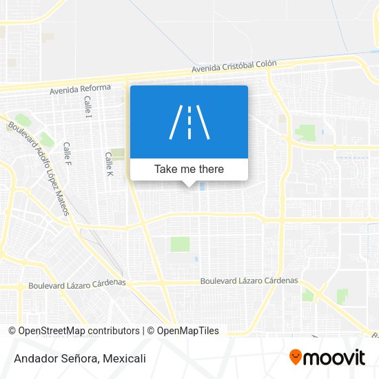 Andador Señora map