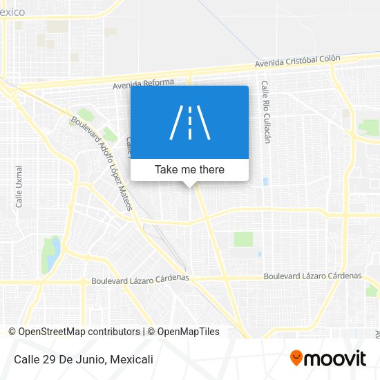 Mapa de Calle 29 De Junio