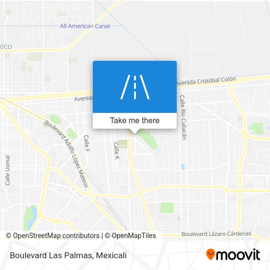 Mapa de Boulevard Las Palmas
