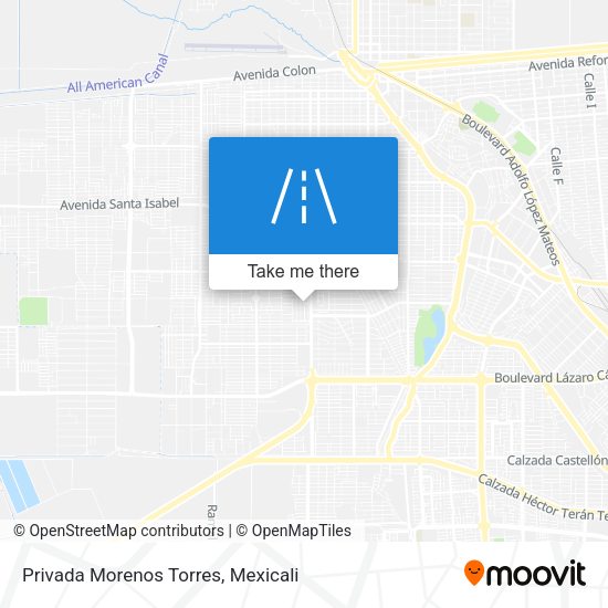 Privada Morenos Torres map