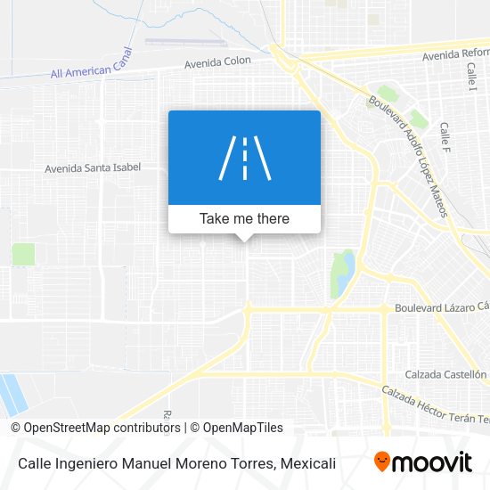 Calle Ingeniero Manuel Moreno Torres map