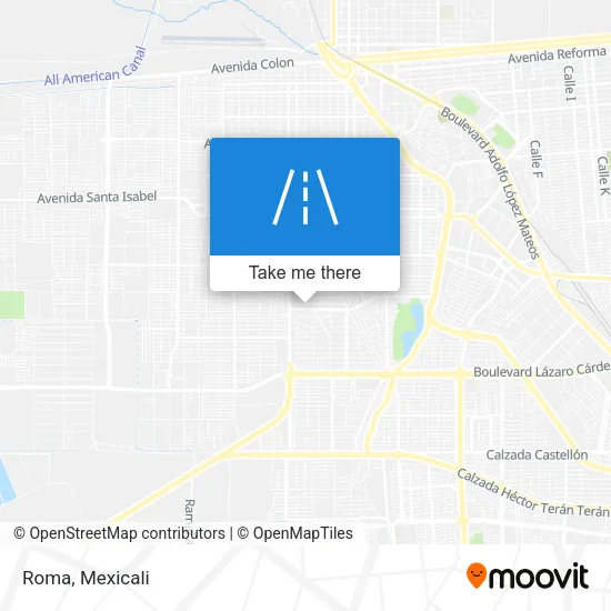 Mapa de Roma