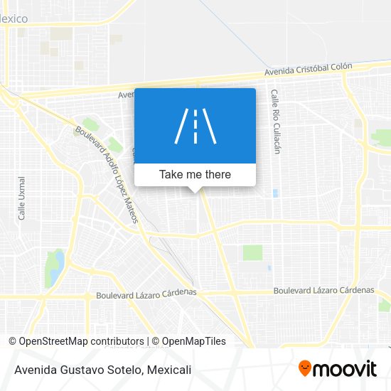 Mapa de Avenida Gustavo Sotelo