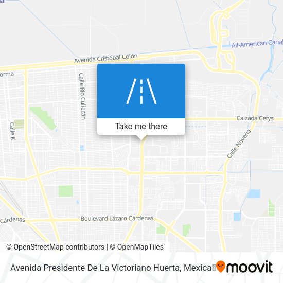 Avenida Presidente De La Victoriano Huerta map