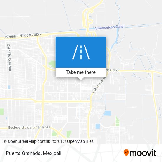 Mapa de Puerta Granada