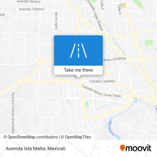 Mapa de Avenida Isla Malta