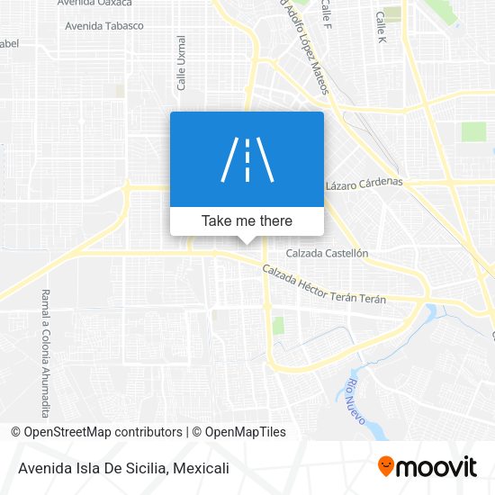 Avenida Isla De Sicilia map