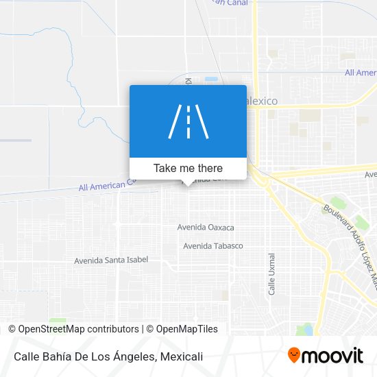 Calle Bahía De Los Ángeles map
