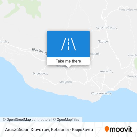 Διακλάδωση Χιονάτων map