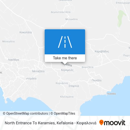 North Entrance To Keramies map
