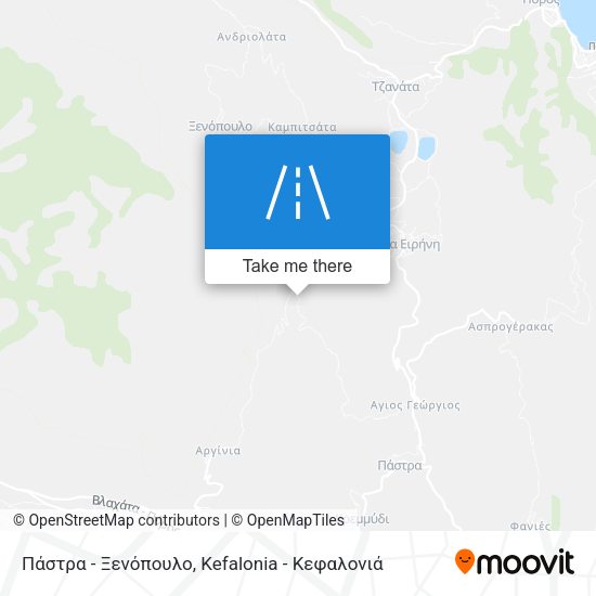 Πάστρα - Ξενόπουλο map
