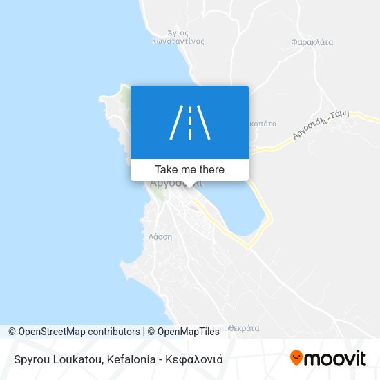 Spyrou Loukatou map