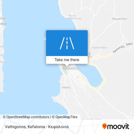 Vathigonos map
