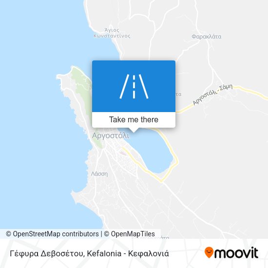 Γέφυρα Δεβοσέτου map