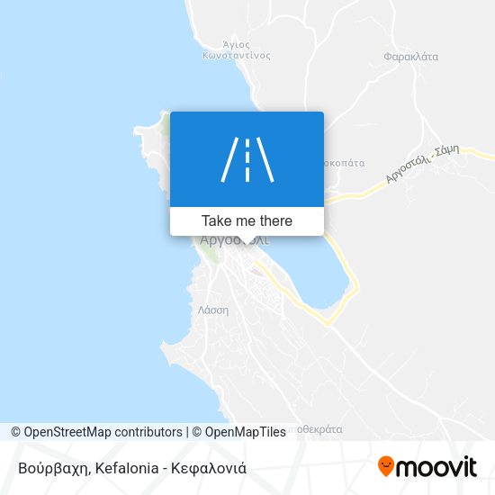 Βούρβαχη map