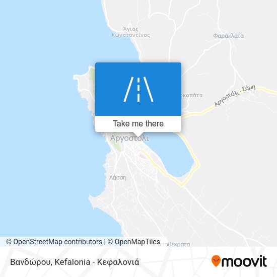Βανδώρου map
