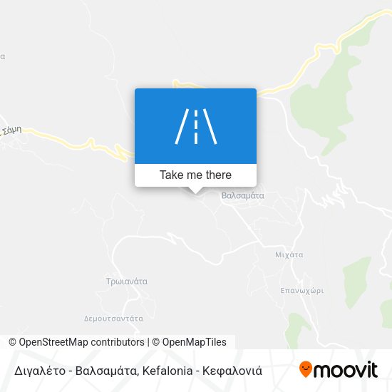 Διγαλέτο - Βαλσαμάτα map