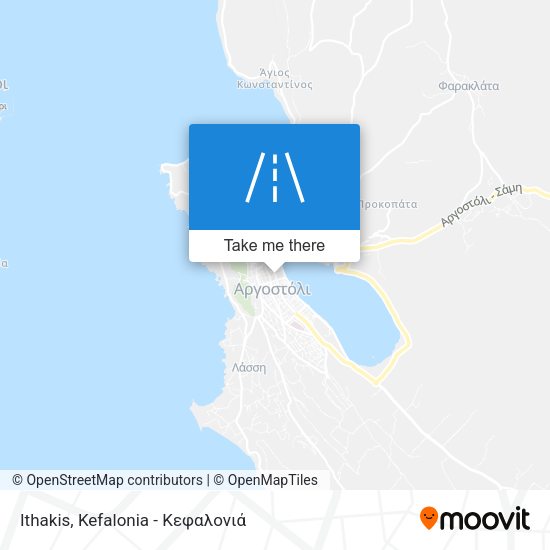 Ithakis map
