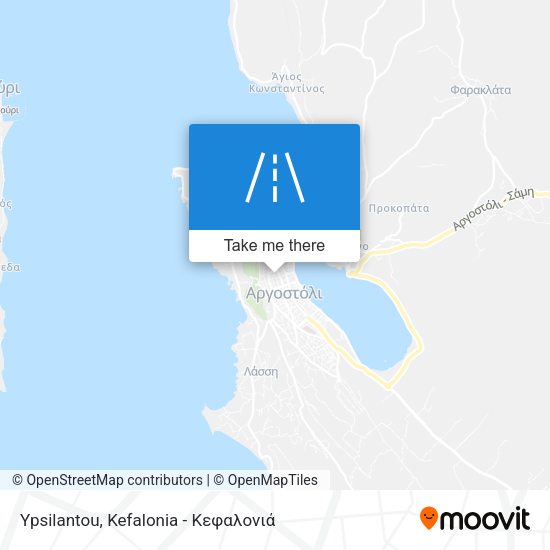 Ypsilantou map