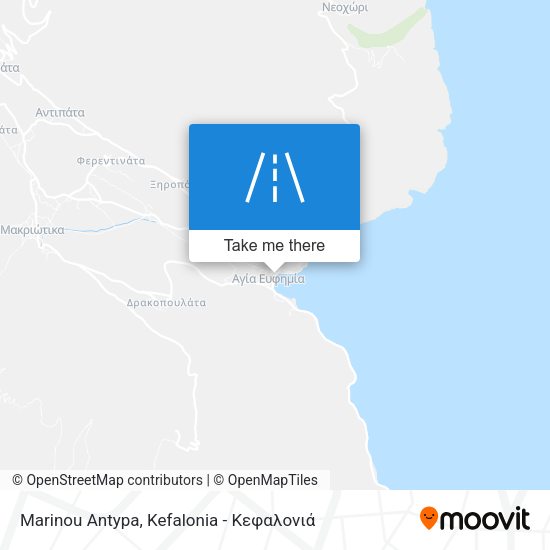 Marinou Antypa map