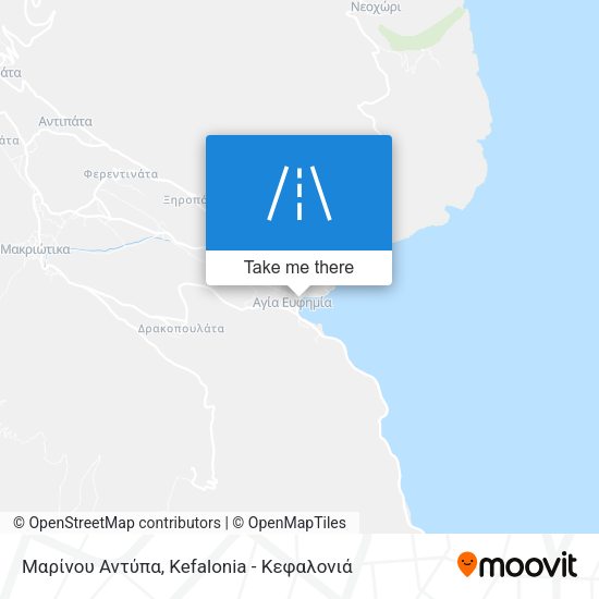 Μαρίνου Αντύπα map