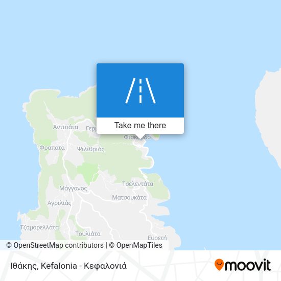 Ιθάκης map